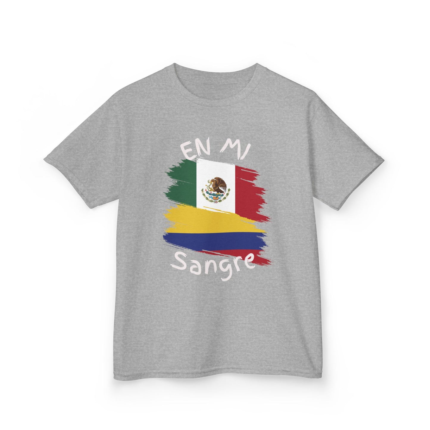 Mexico & Colombia Kids Tee I Camiseta para Niños Mexico y Colombia