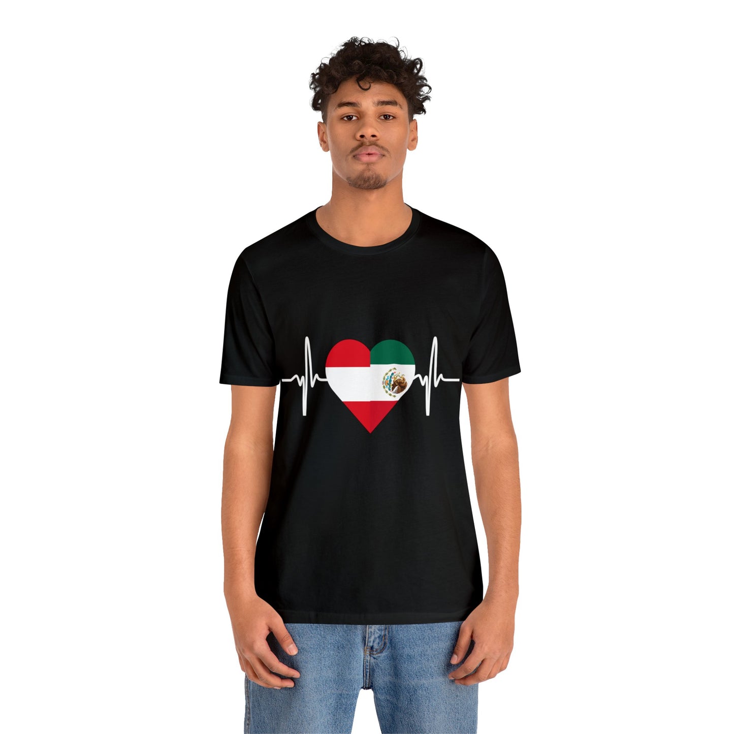 Chile & Mexico Unisex Short Sleeve Tee I Camisa Unisexo manga corta