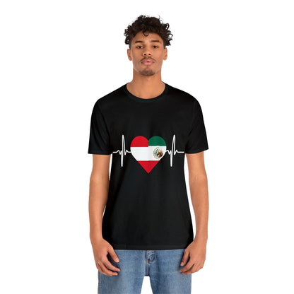 Chile & Mexico Unisex Short Sleeve Tee I Camisa Unisexo manga corta