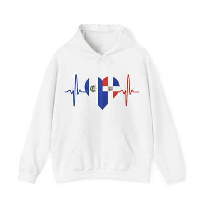 El Salvador and Dominican Republic I El Salvador y República Dominicana Hooded Sweatshirt