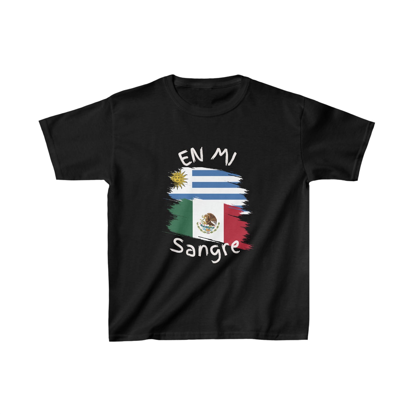Uruguay and Mexico Kid's Tee I Camiseta para Niños Uruguay y México I Cultura Uruguaya y Mexicana
