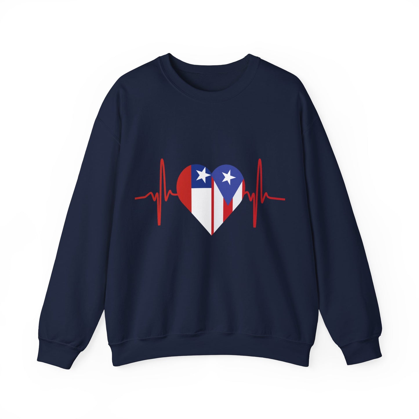 Chile and Puerto Rico Crewneck Sweatshirt