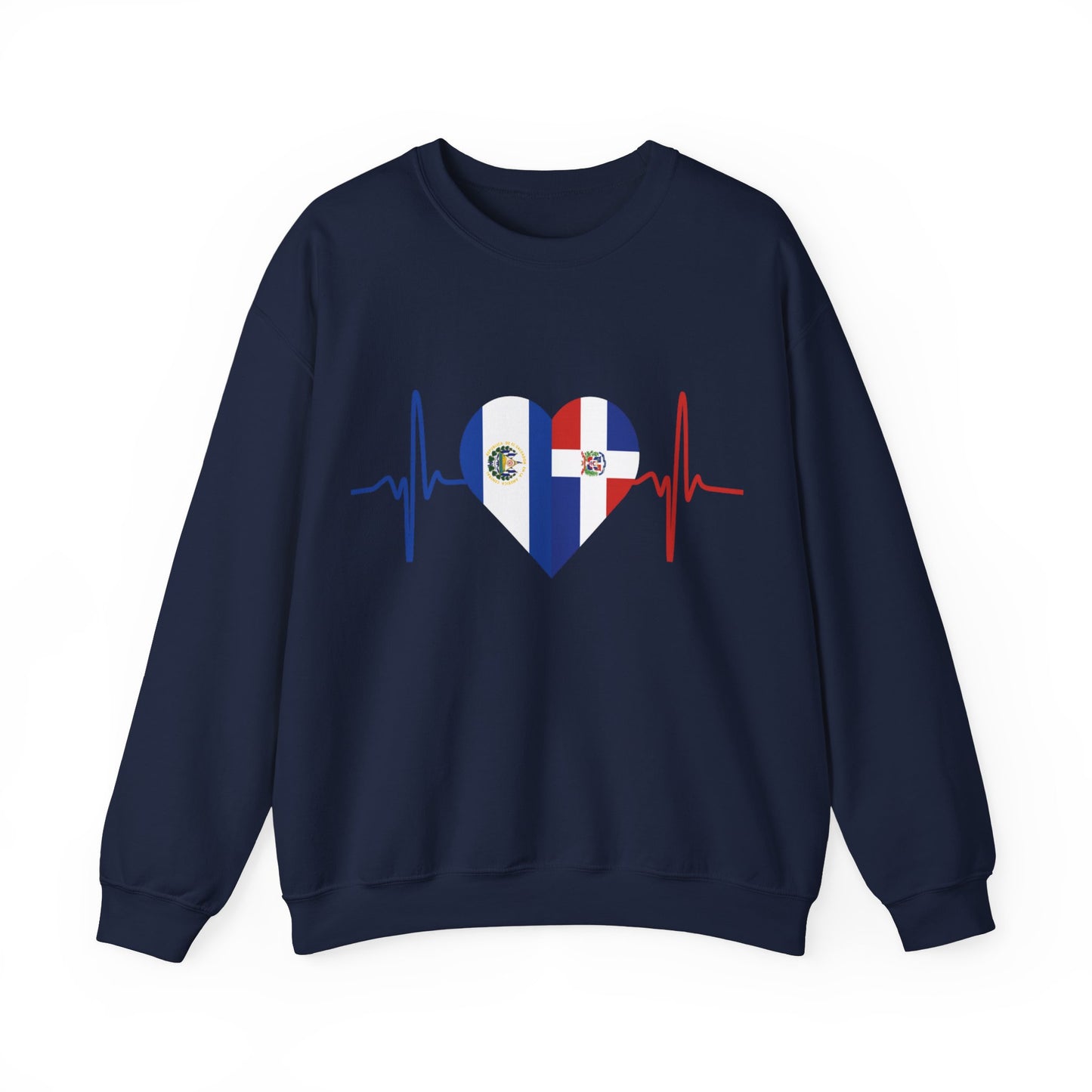 El Salvador and Dominican Republic I El Salvador y República Dominicana Crewneck Sweatshirt