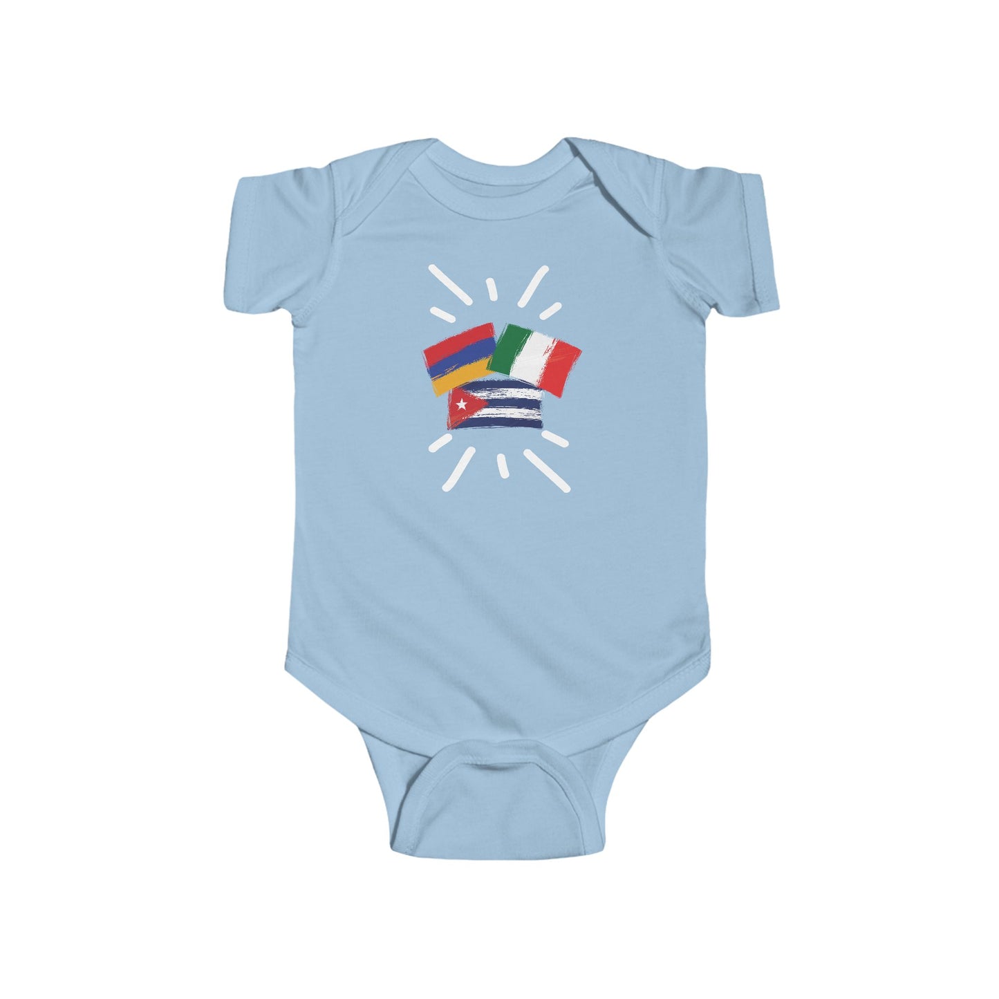 Infant Cuba, Italy, and Armenia Bodysuit