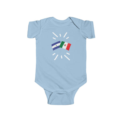 Infant El Salvador and Mexico Bodysuit