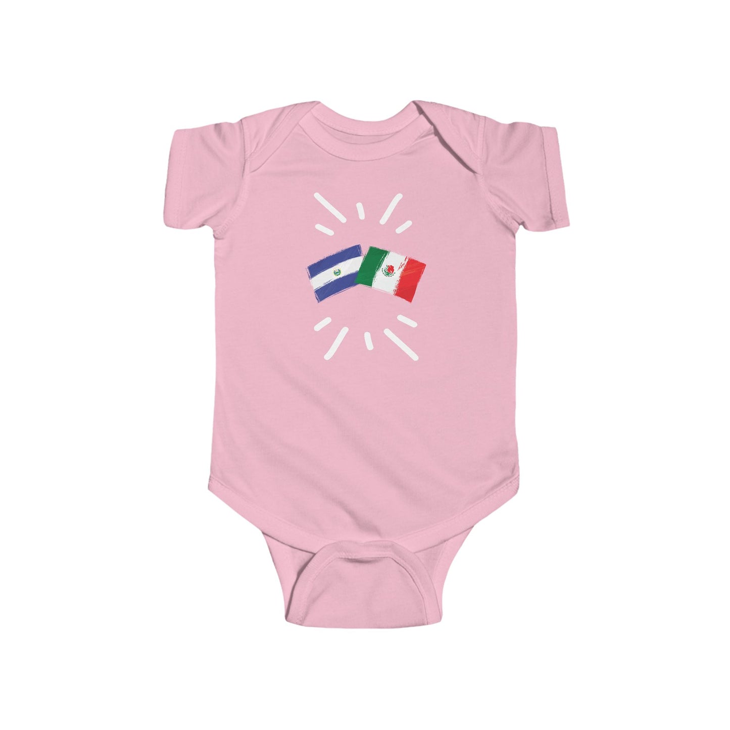 Infant El Salvador and Mexico Bodysuit
