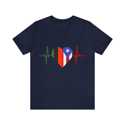 African American and Puerto Rican Short Sleeve Tee