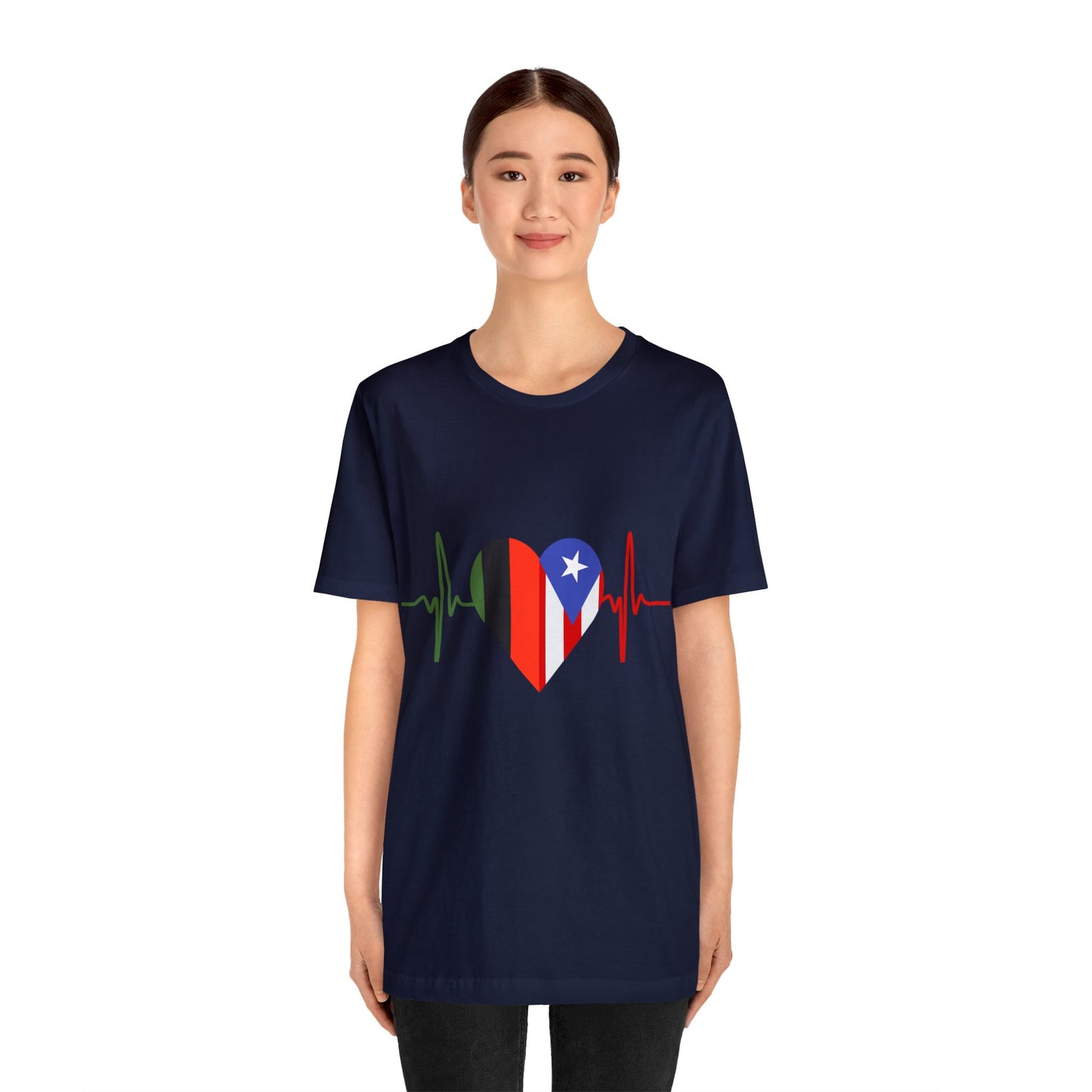 African American and Puerto Rican Short Sleeve Tee
