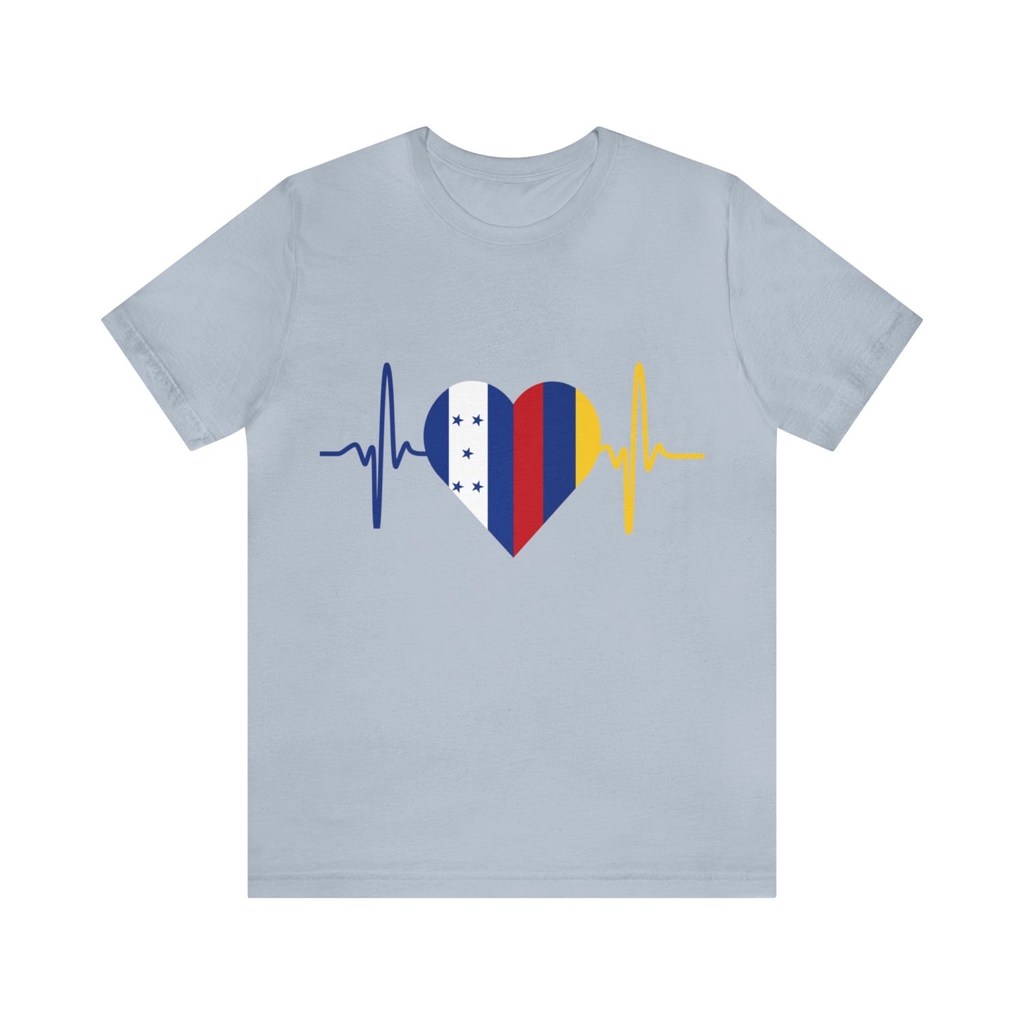 Colombia & Honduras Unisex Short Sleeve Tee I Camisa Unisexo manga corta Colombia y Honduras