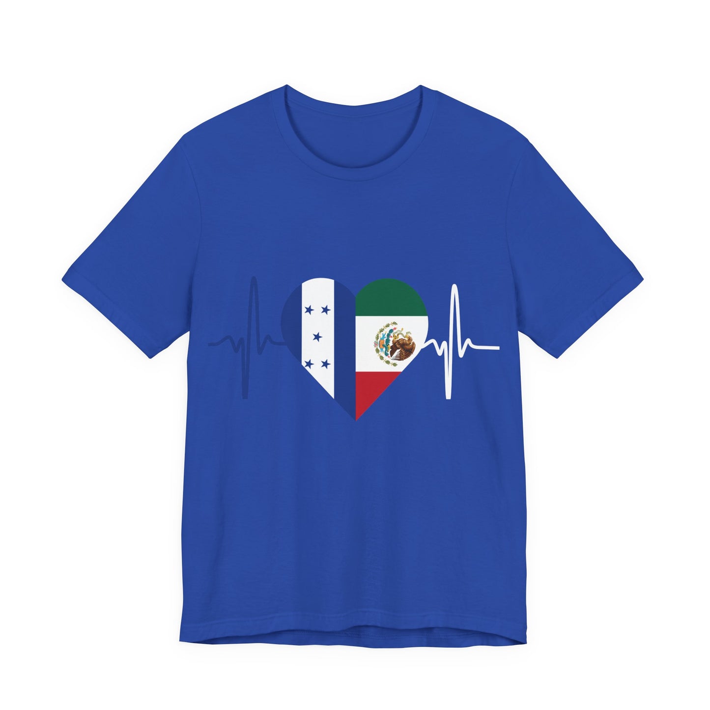 Honduras & Mexico Unisex Short Sleeve Tee, Camisa Unisexo manga corta México y Honduras I Cultura Mexicana y Hondureños