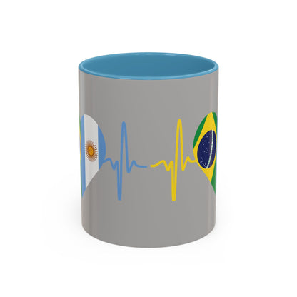 Argentina & Brazil Mug, 11oz