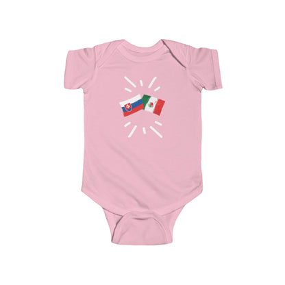 Infant Slovakia and Mexico Bodysuit