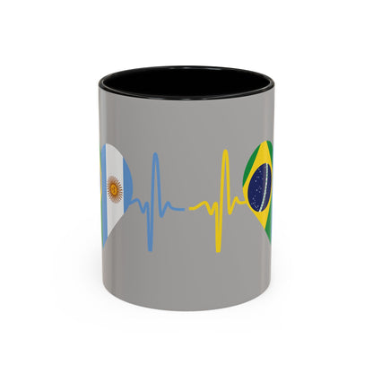Argentina & Brazil Mug, 11oz