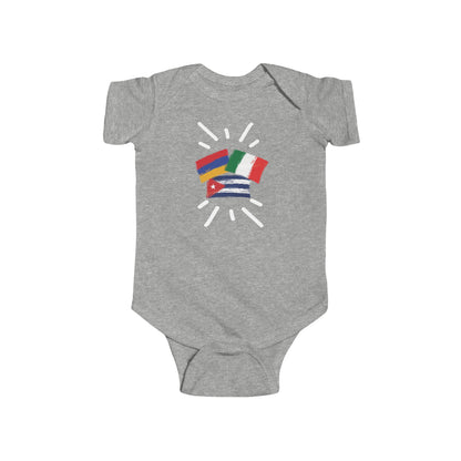 Infant Cuba, Italy, and Armenia Bodysuit