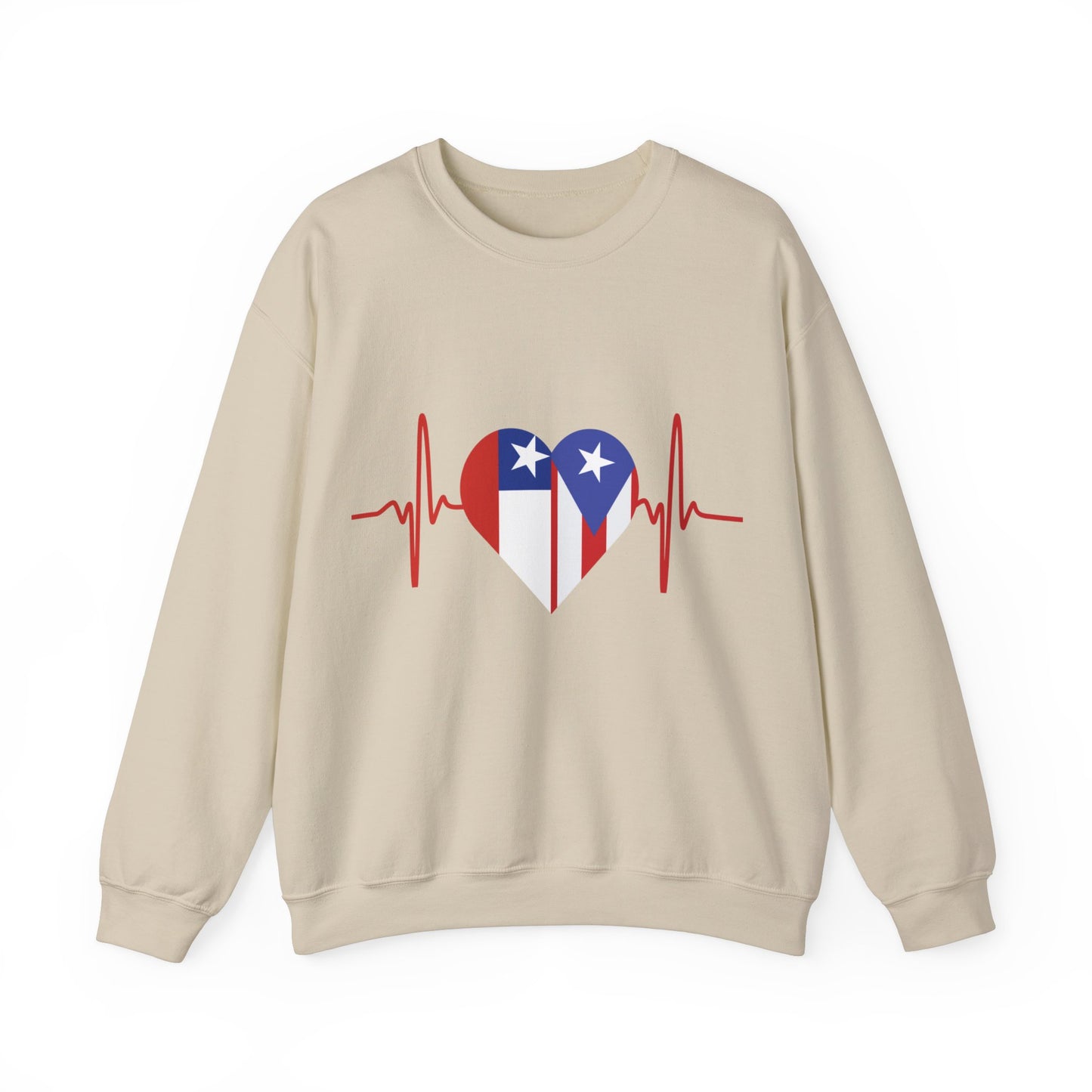 Chile and Puerto Rico Crewneck Sweatshirt
