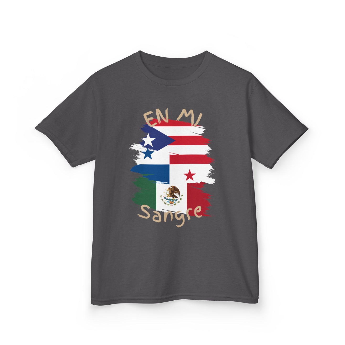 Puerto Rico, Panama and Mexico Kids Tee I Camiseta para Niños Puerto Rico, Panama y Mexico