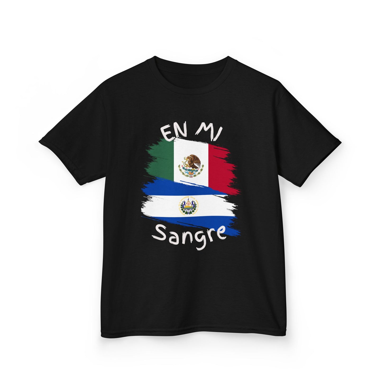 El Salvador & Mexico Kids Tee I Camiseta para Niños  El Salvador y Mexico  I Cultura Salvadoreña y Mexicana