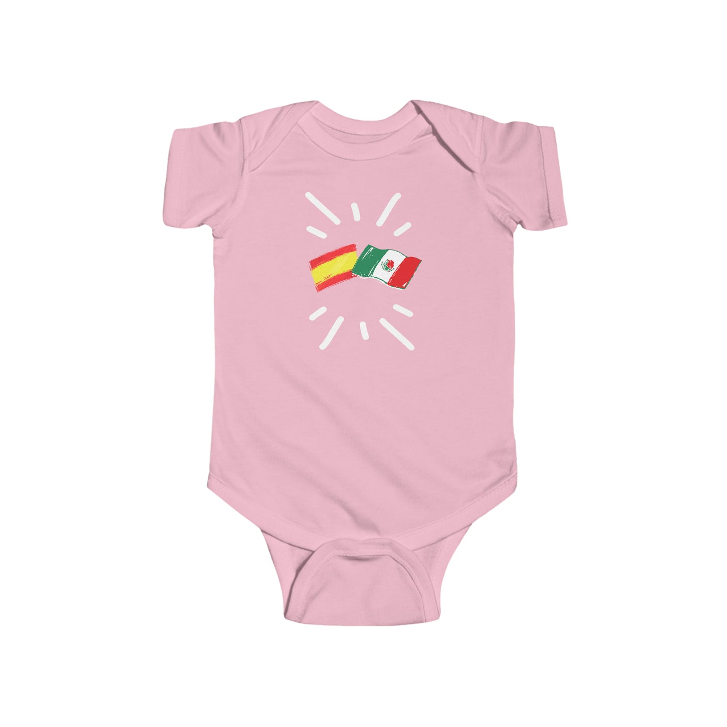 Infant Mexico and España Bodysuit