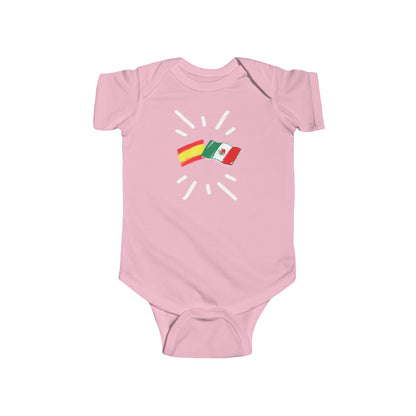 Infant Mexico and España Bodysuit