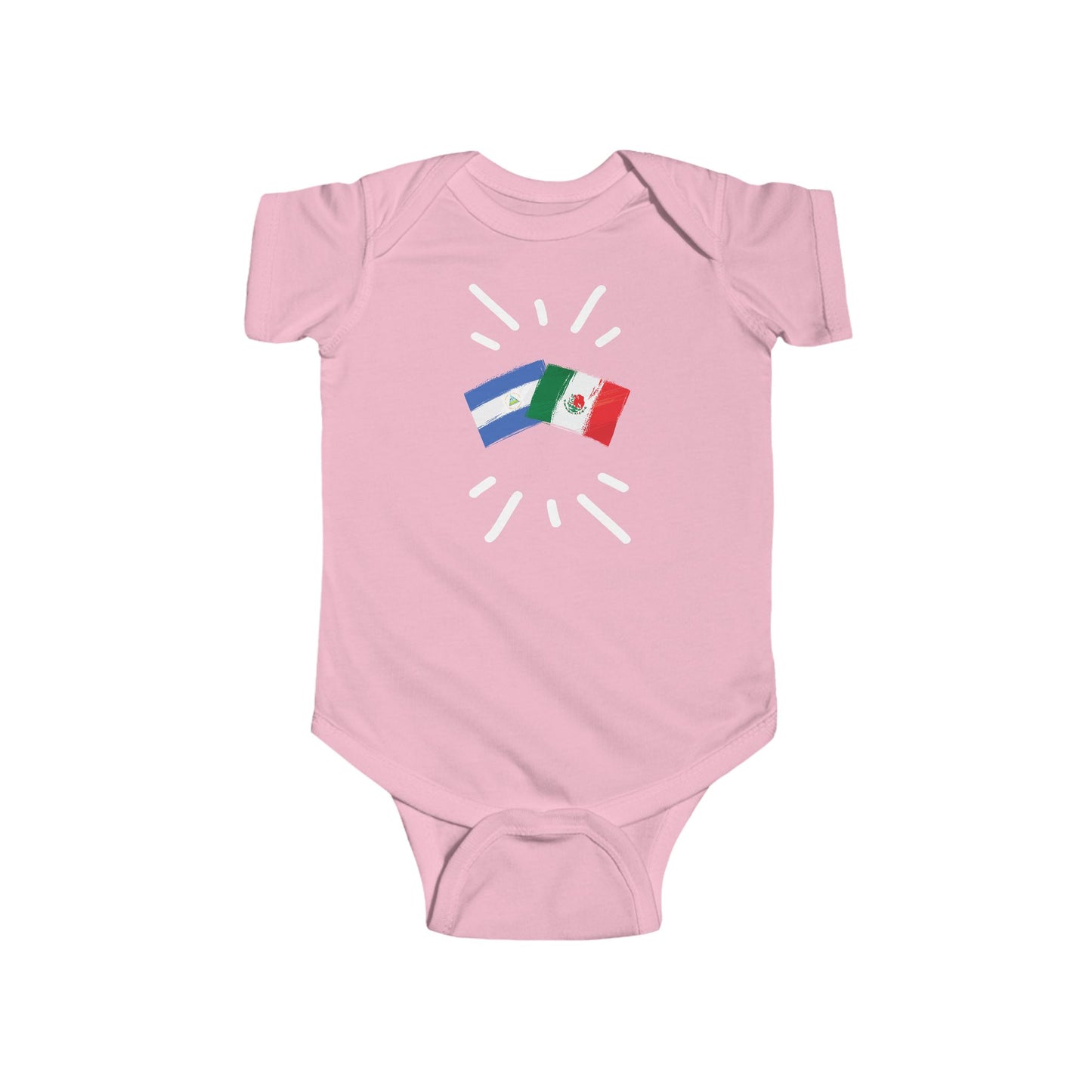 Infant Mexico and Nicaragua Bodysuit