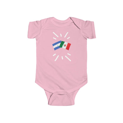 Infant Mexico and Nicaragua Bodysuit