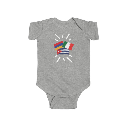 Infant Cuba, Italy, and Armenia Bodysuit