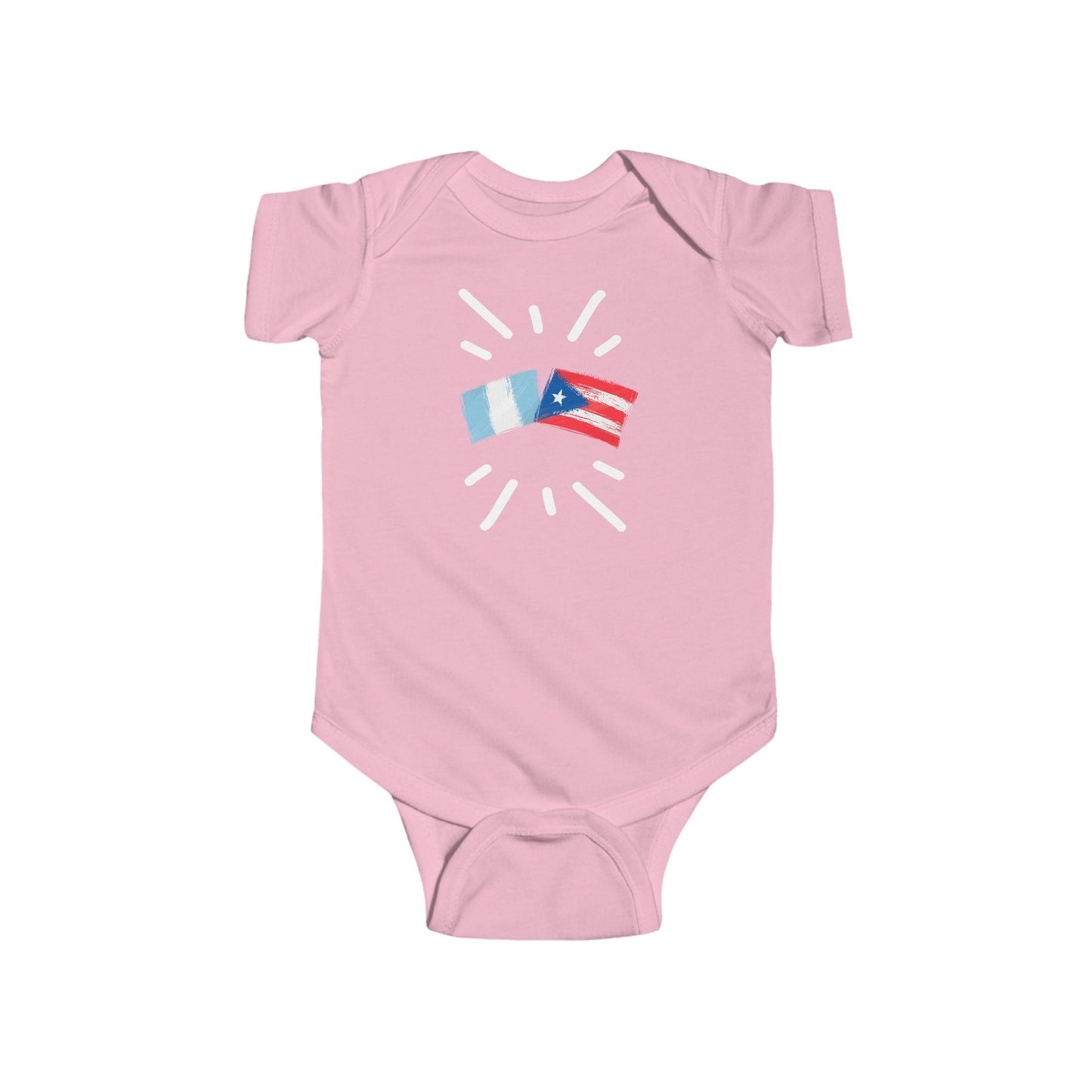 Infant Guatemala and Puerto Rico Bodysuit