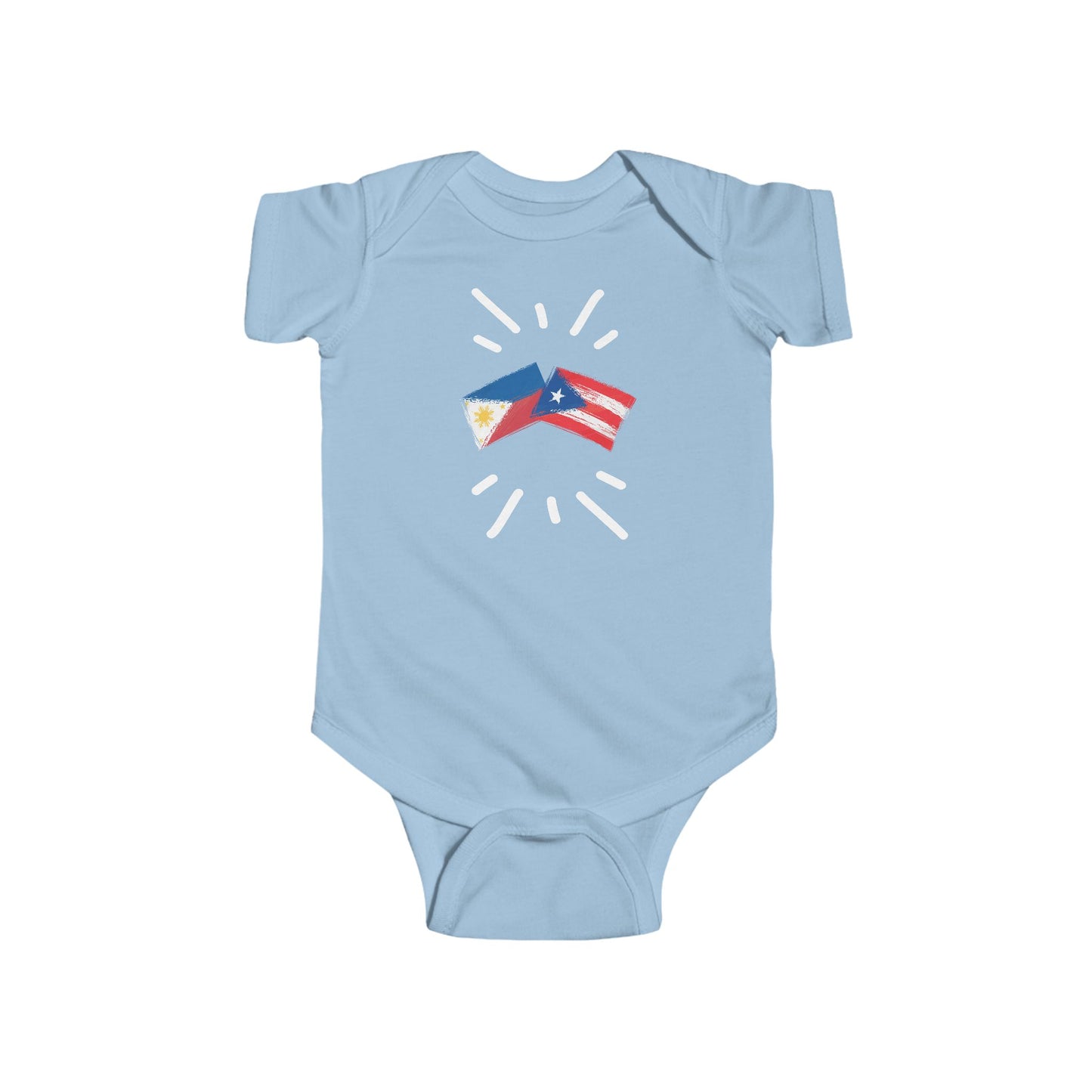 Infant Philippines & Puerto Rico Bodysuit