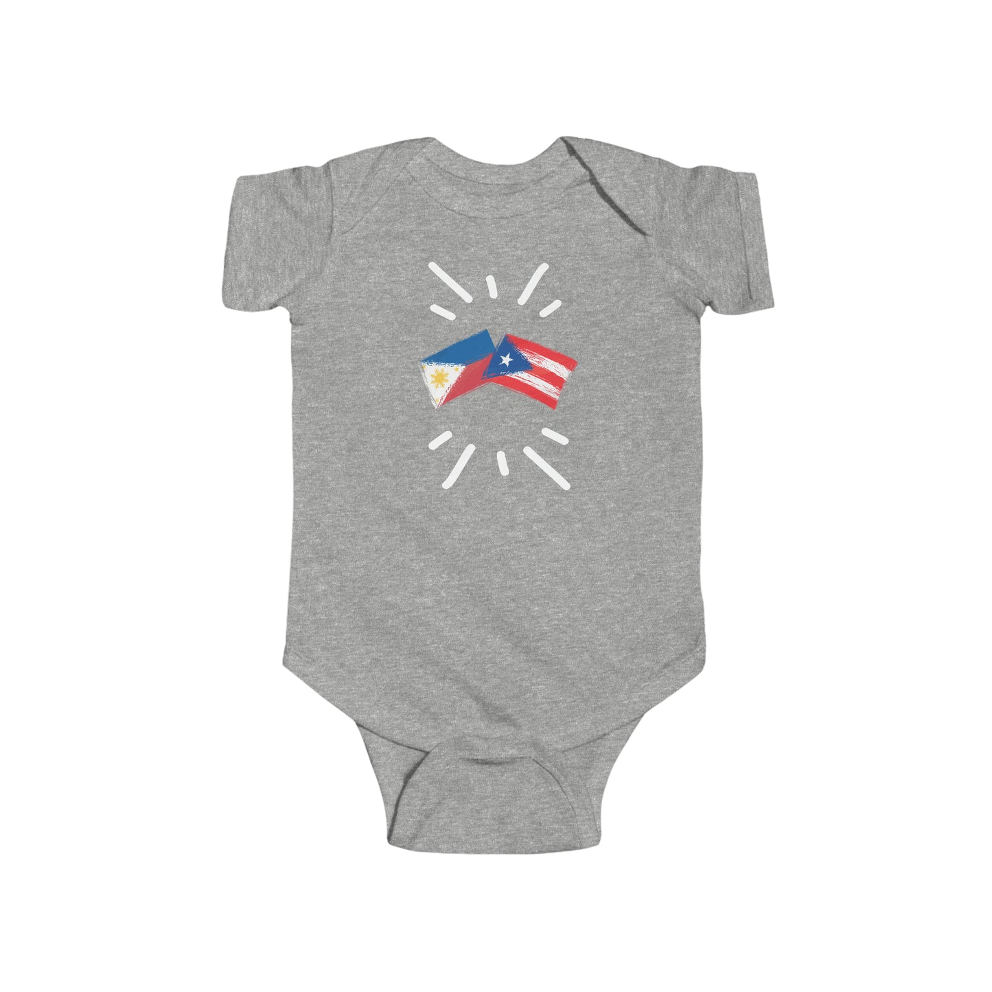 Infant Philippines & Puerto Rico Bodysuit