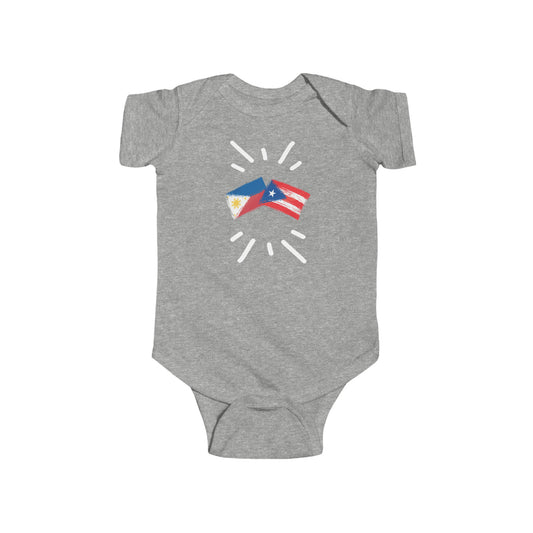 Infant Philippines & Puerto Rico Bodysuit