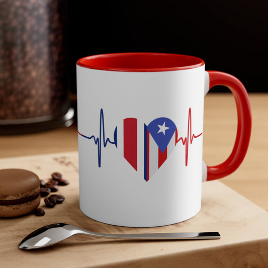 Costa Rica and Puerto Rico Mug, 11oz