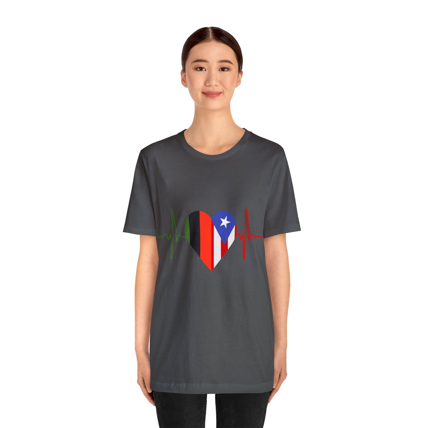African American and Puerto Rican Short Sleeve Tee
