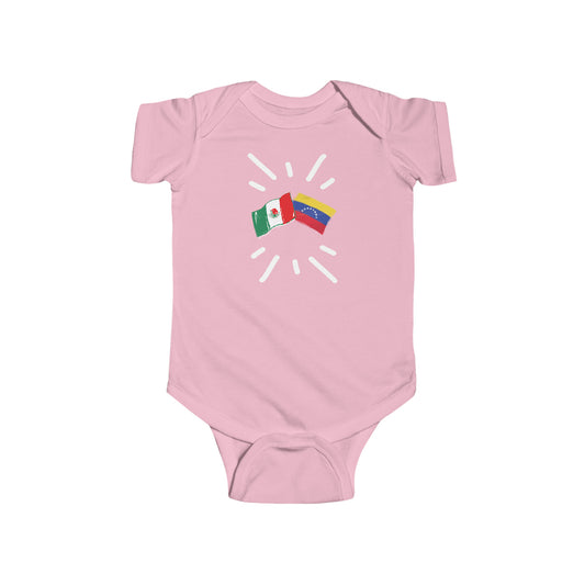 Infant Venezuela and Mexico Bodysuit