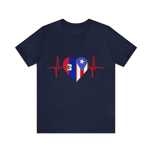 Haití and Puerto Rico Short Sleeve Tee