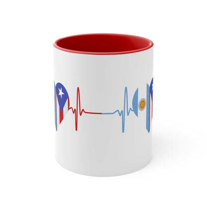 Argentina and Puerto Rico Mug, 11oz