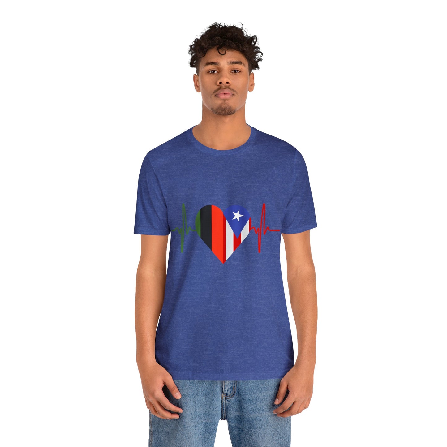 African American and Puerto Rican Short Sleeve Tee