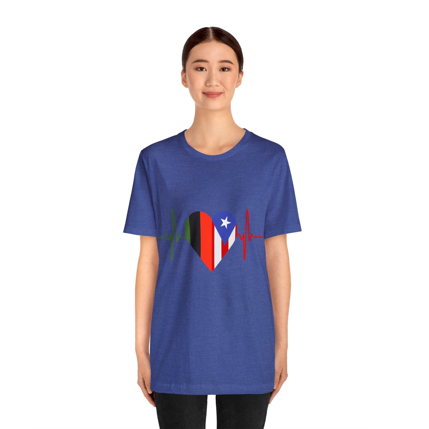 African American and Puerto Rican Short Sleeve Tee