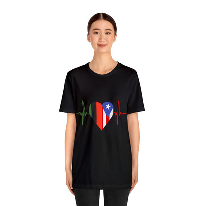 African American and Puerto Rican Short Sleeve Tee