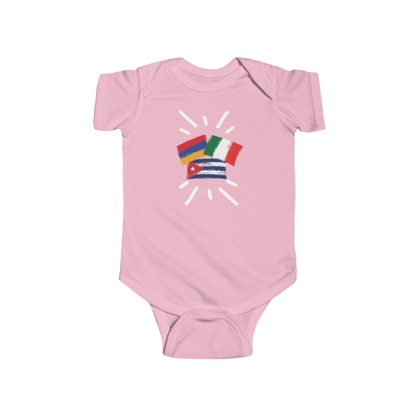 Infant Cuba, Italy, and Armenia Bodysuit