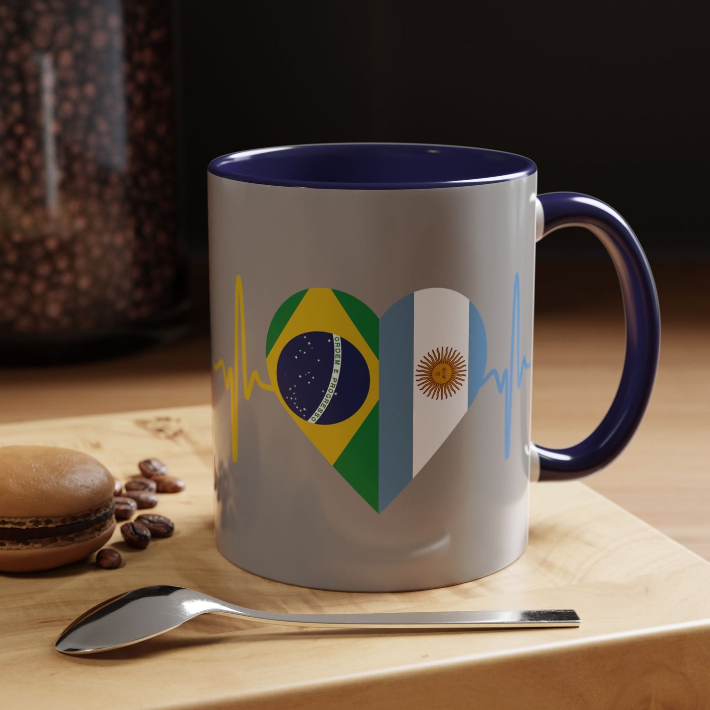Argentina & Brazil Mug, 11oz