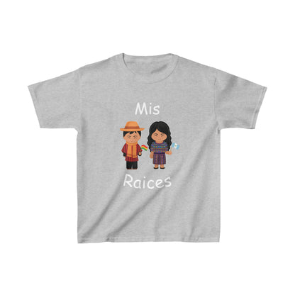 Bolivia & Guatemala Mis Raices Kid's Tee I Camiseta para Niños Guatemala y Bolivia I Cultura Guatemalteca y Boliviana