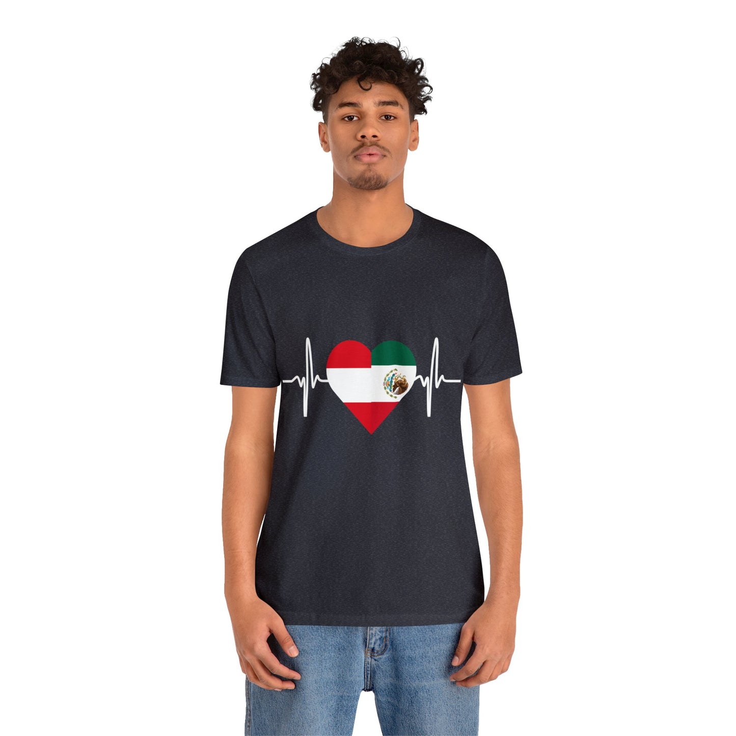 Chile & Mexico Unisex Short Sleeve Tee I Camisa Unisexo manga corta