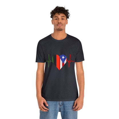 African American and Puerto Rican Short Sleeve Tee