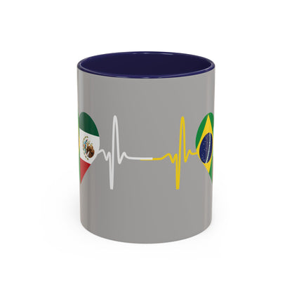 Mexico & Brazil Mug, 11oz