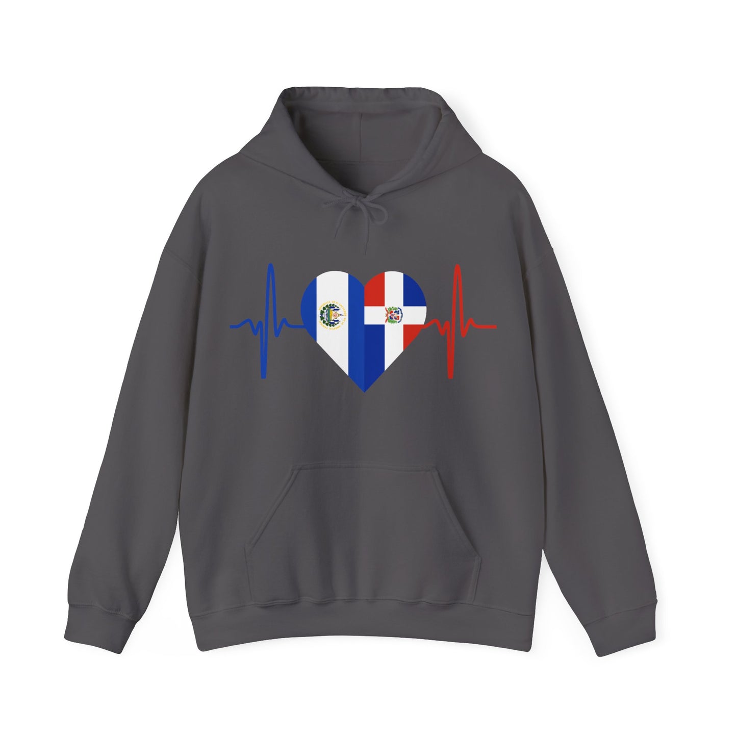 El Salvador and Dominican Republic I El Salvador y República Dominicana Hooded Sweatshirt