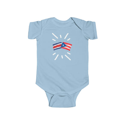 Infant Costa Rica and Puerto Rico Bodysuit