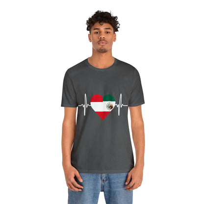 Chile & Mexico Unisex Short Sleeve Tee I Camisa Unisexo manga corta