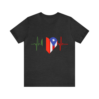 African American and Puerto Rican Short Sleeve Tee
