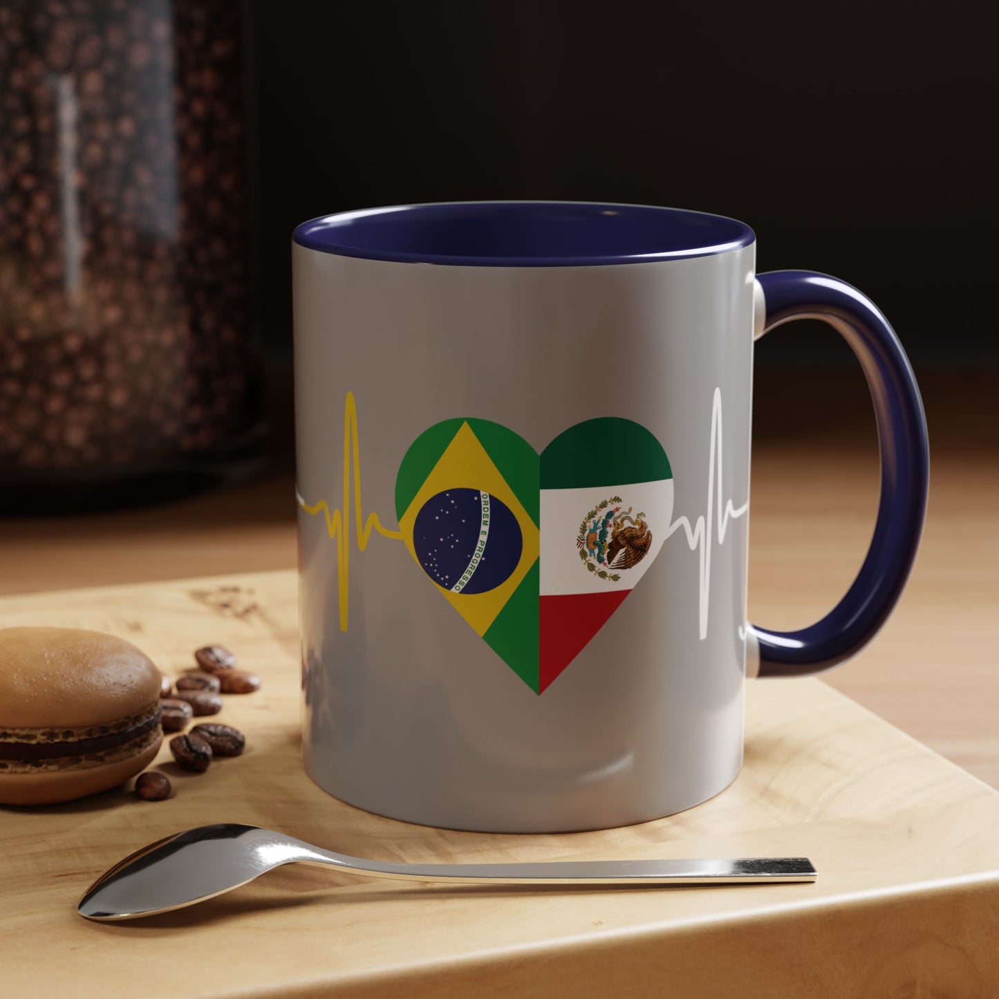 Mexico & Brazil Mug, 11oz