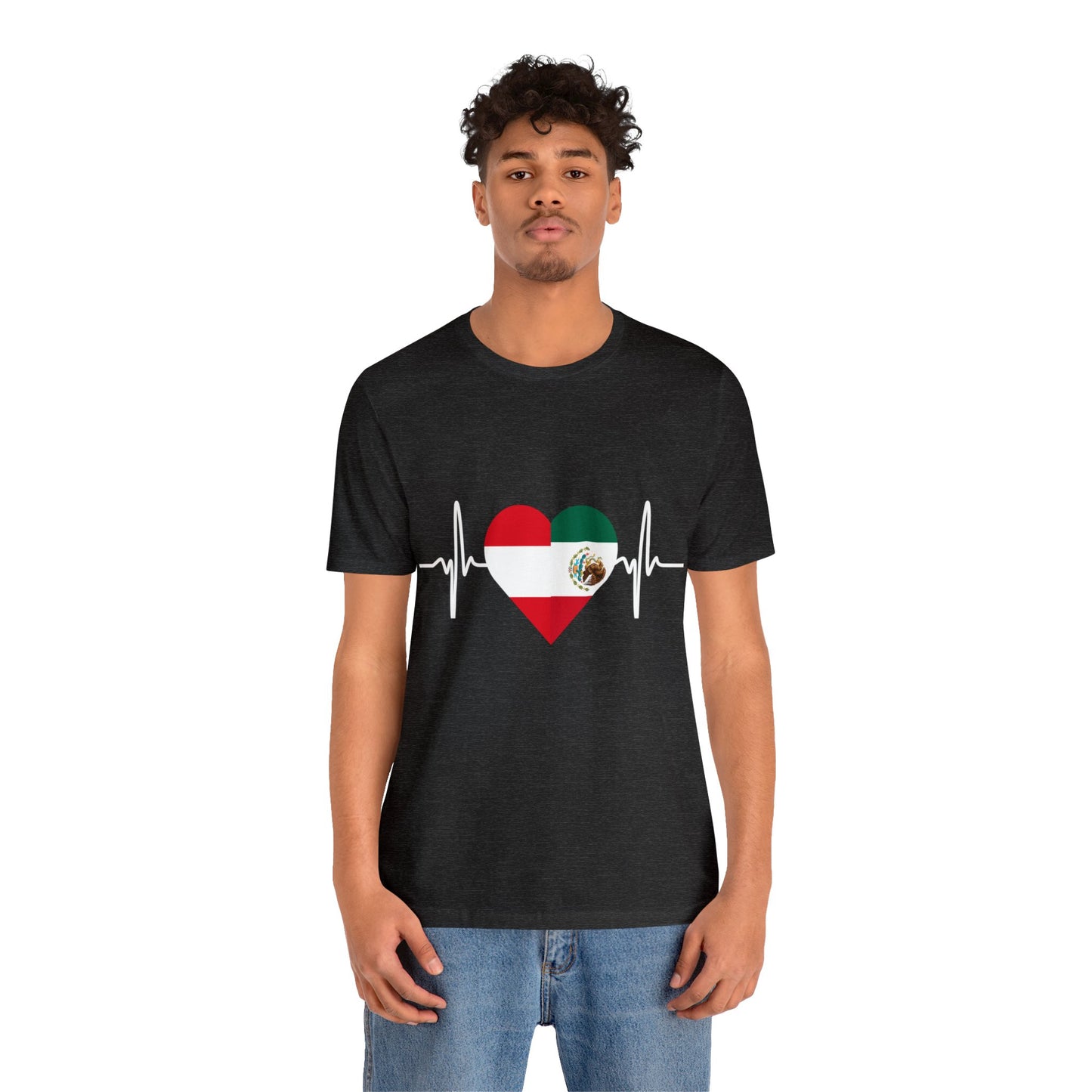 Chile & Mexico Unisex Short Sleeve Tee I Camisa Unisexo manga corta